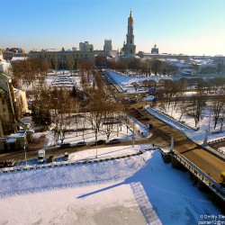 Near the Proletarskaja square_winter